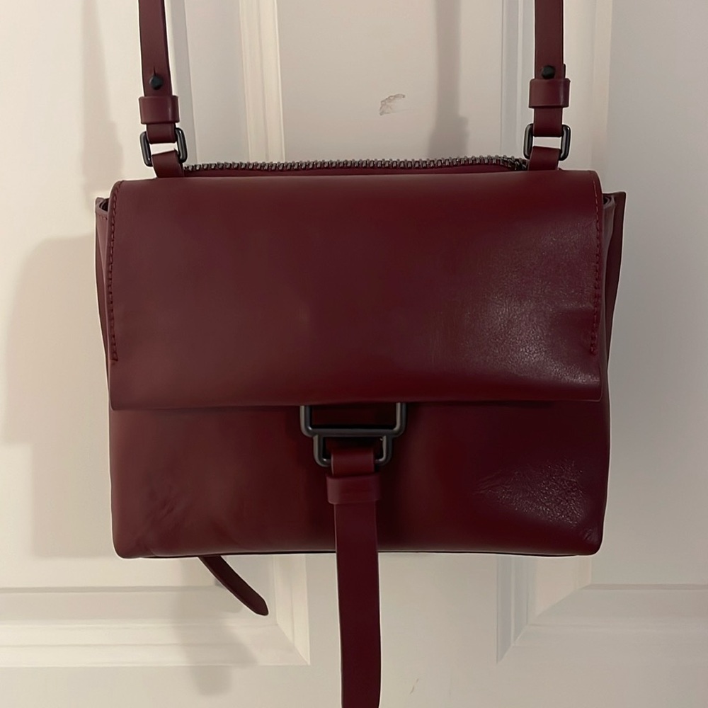 Aquatalia leather crossbody purse